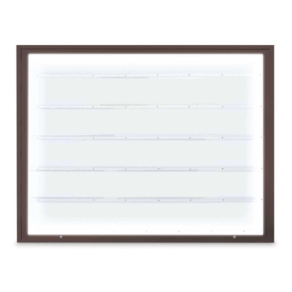 Single Door Radius Corkboard, 18"X24", B